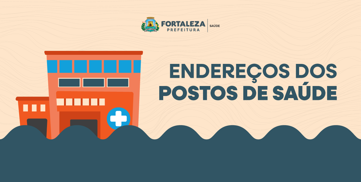 Endereços dos postos de saúde