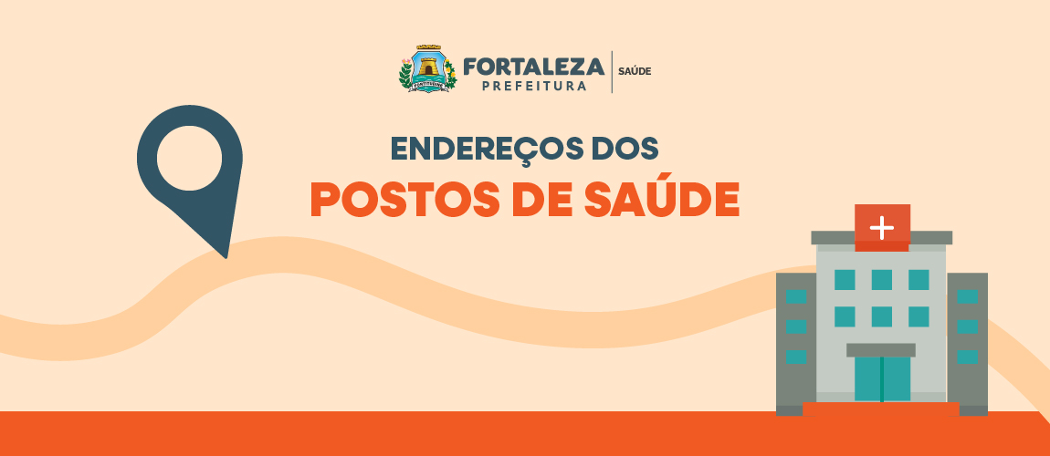 Endereços dos postos de saúde